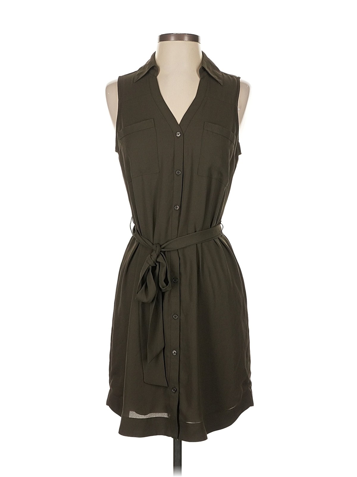 Express Women Brown Casual Dress XS - image 1