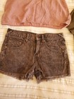 3 pc Free People Brandy Melville GARAGE Sz 10 12 L 24 shorts tank top tshirt b3 — photo 8