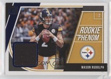 2018 Panini Donruss Rookie Phenom Jerseys Blue Mason Rudolph #5 15zx