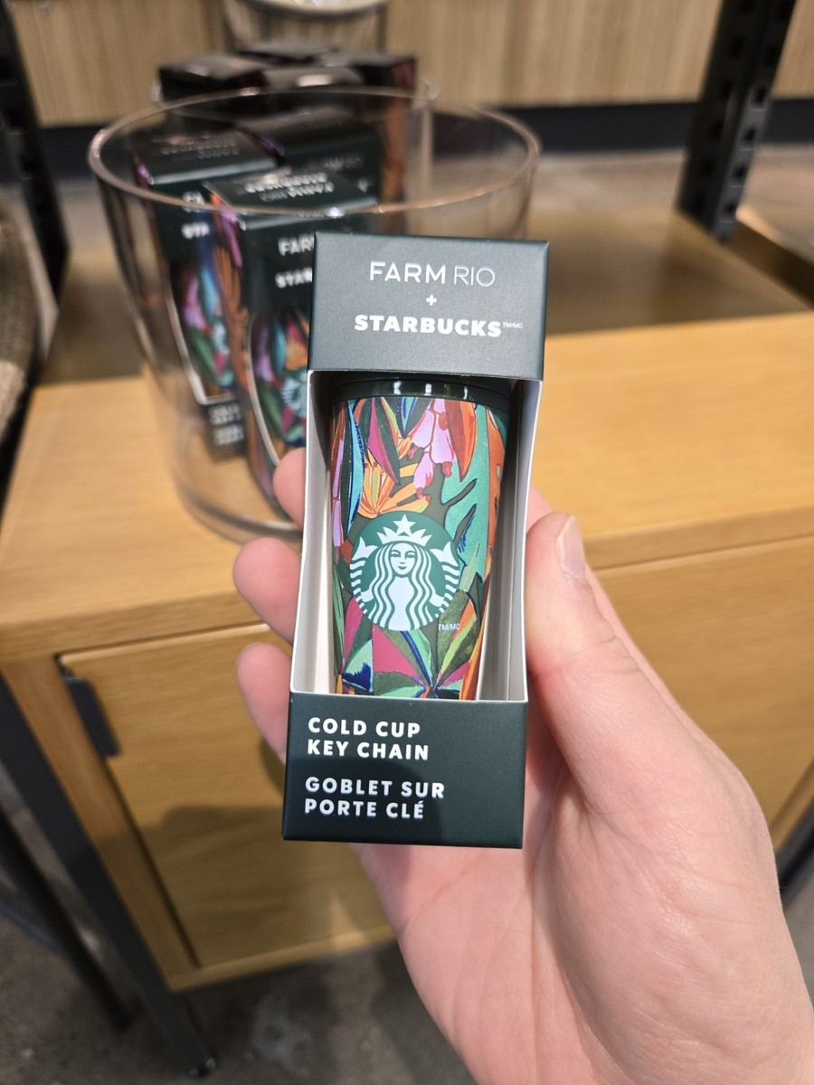 Starbucks X Farm Rio Key Chain - Dark Green | eBay