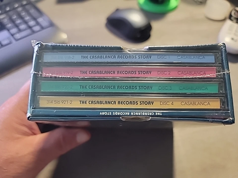 The Casablanca Records Story Deluxe Box Set (4XCDs 1994) + Booklet NEW/SEALED - Image 3 of 3