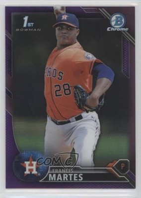 2016 Bowman Chrome Prospects Purple Refractor 67/250 Francis Martes #BCP34 0g4
