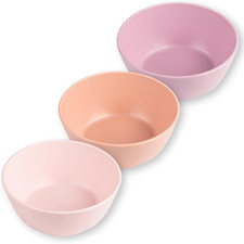 Tableware 3 Pack Dish Set- Bpa-Free Cups, Plates and Bowls Sets for Kids and Tod
