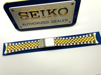 PULSAR BY SEIKO MEN'S 20MM TWO TONE STAINLESS STEEL WATCH BAND 783-20
