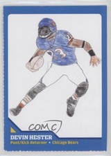 2008 for Kids Series 4 Drawing Contest Winners Devin Hester #327 HOF 0kz8