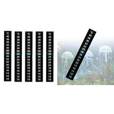 5 Stück Aquarium Fischertank Thermometer Aufkleben ℃