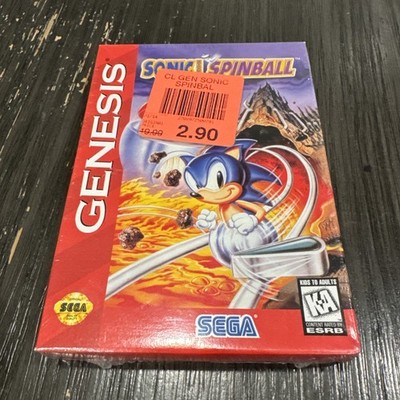Sonic Spinball (Sega Genesis, 1993) Brand New FACTORY Sealed