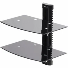 StarTech Dual Floating Wall-Mounted AV Shelves (2bwallmountshelf)