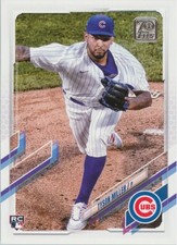 Tyson Miller RC 2021 Topps Update Series #US187 Chicago Cubs Rookie Card