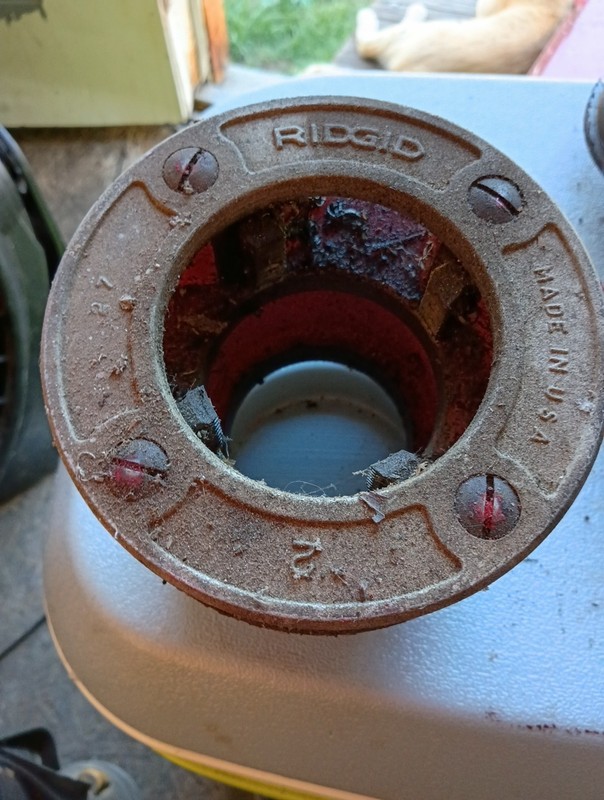 Ridgid 12-R 2 Inch Ratchet Pipe Threader Die Head