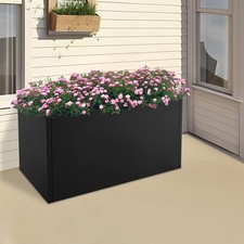 38*16*20in Rectangle Raised Garden Bed Planter Box Flower Vegetables Planting