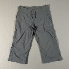 Lululemon Pants Womens 8 Gray Dance Studio Cropped Wide Leg Drawstring