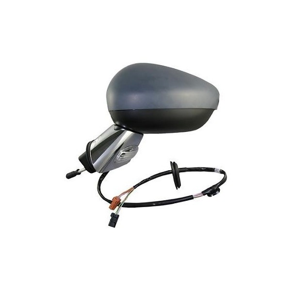 Spiegel Links FüR C3 2010-2016 Pfeil Verchromt Basis Chrom 5 Pin 8152J6-image