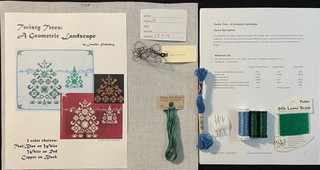 3xNdlept KIT: RIEFENBERG Twisty Trees/THREEDLES Allure/MAZU Geometric Square AU7