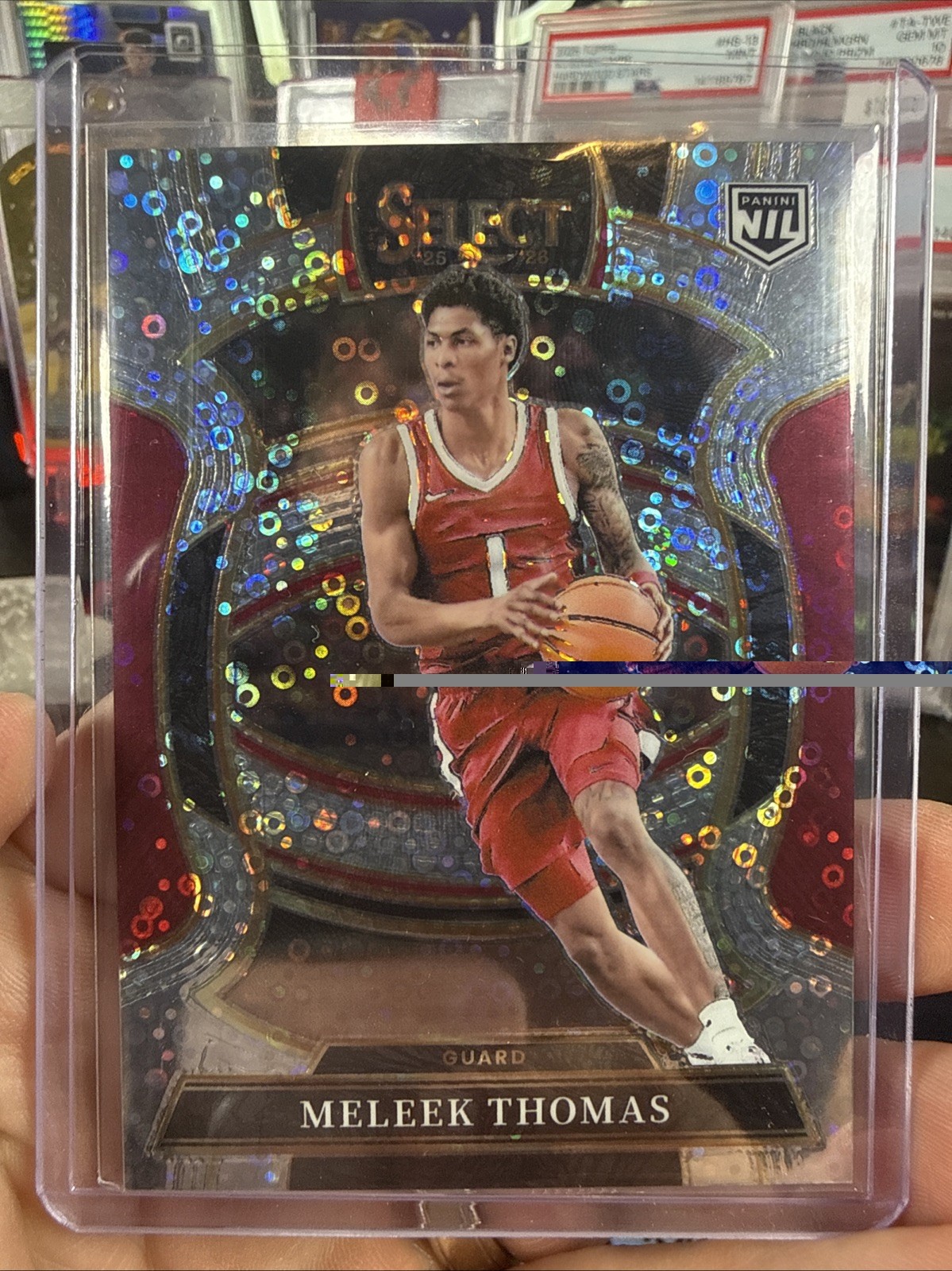 2025-26 Panini Select Disco Silver Meleek Thomas #42 NIL