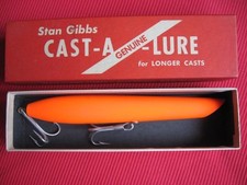 Vintage STAN GIBBS Pencil Popper Saltwater Fishing Striper Plug Lure - NIB