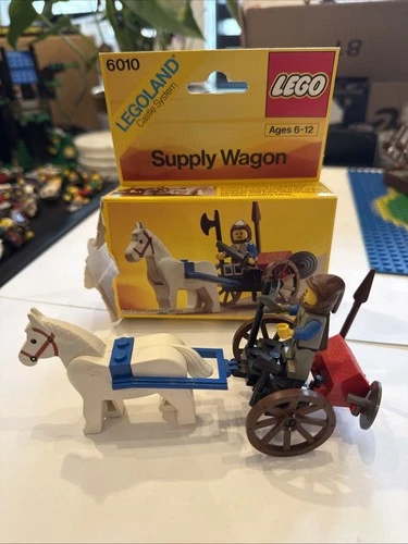 LEGO Castle: Supply Wagon (6010) 100% complete with Box