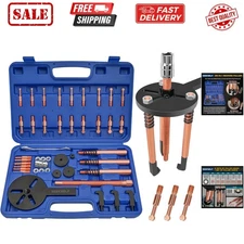 36-in-1 Bearing Set, Inner Bearing Separator Kit, Blind Hole Bearing Removal ...