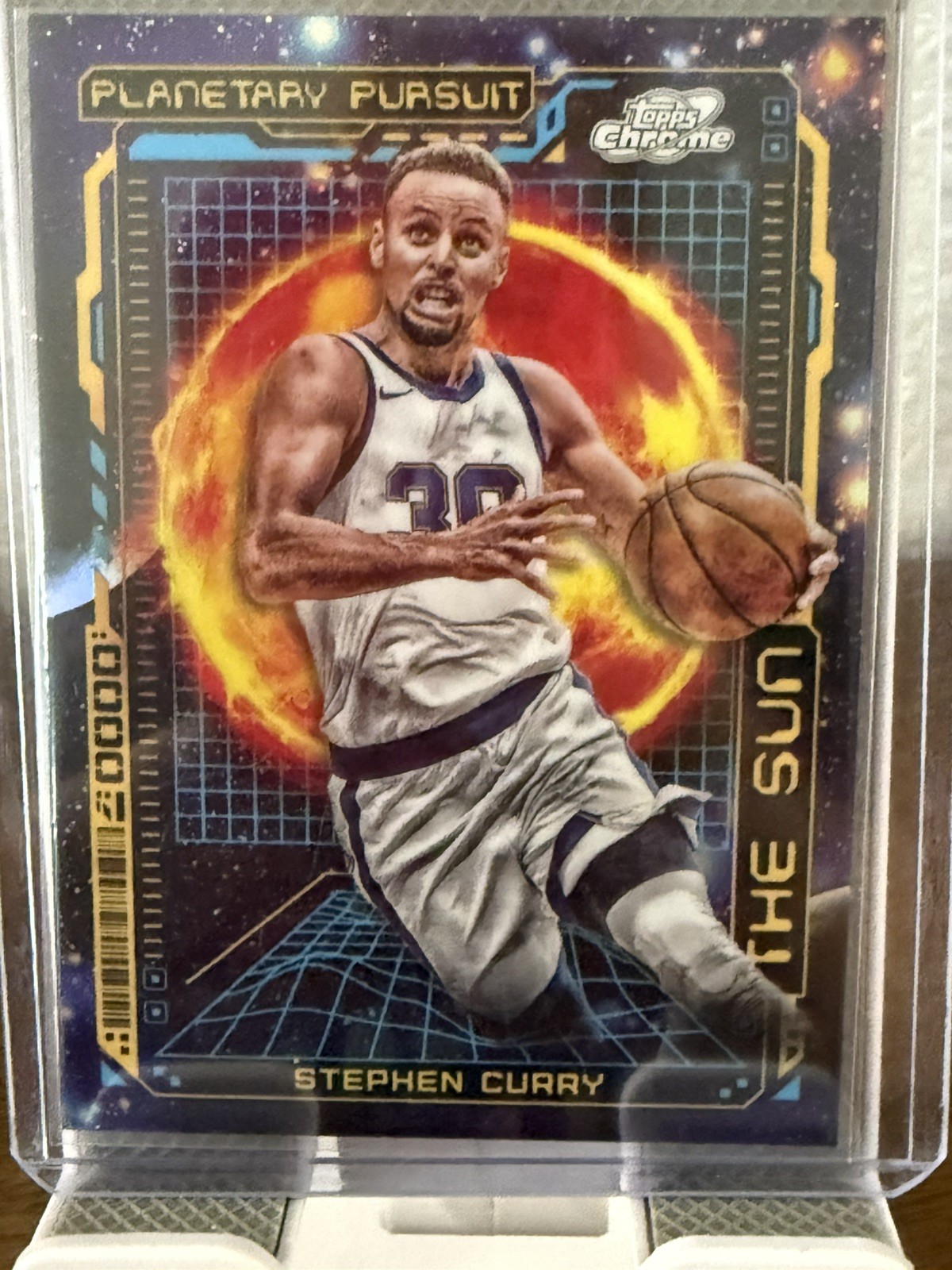 2023-24 Topps Cosmic Chrome - Planetary Pursuit Stephen Curry #PPS-2 Sun