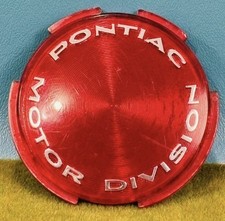 Pontiac Grand Prix Hubcap Rim Wheel Cover Hub Cap Emblem 1960’s 1970’s Red