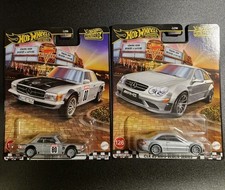 Hot Wheels '08 Mercedes-Benz CLK 63 AMG Black Series + '80 500 SLC Rallye Bundle