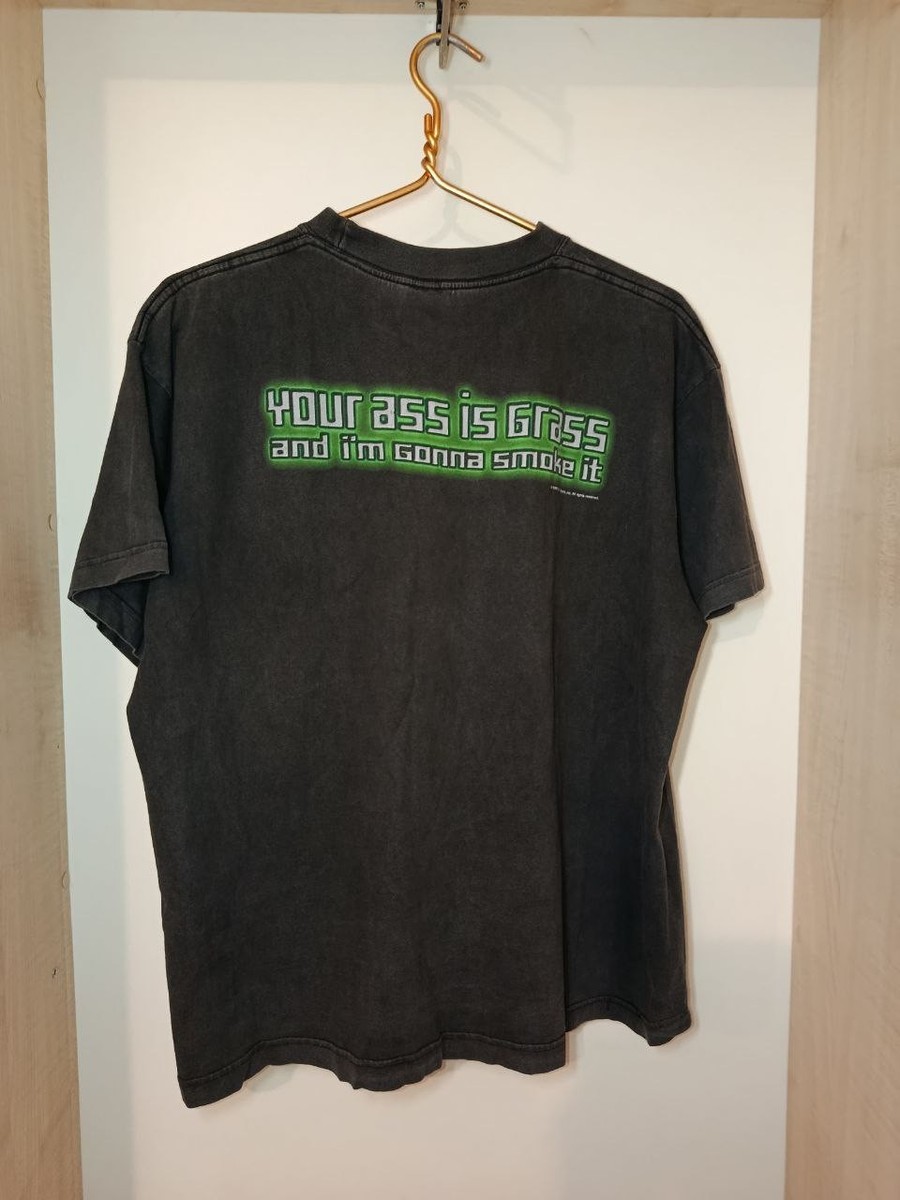 Vintage WWF X-Pac Shirt 1999 XL Black Your Ass Is Grass & I'm