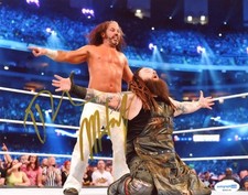 *ARMS OPENED* NXT WWE BRAY WYATT & MATT HARDY DUAL SIGNED 8x10 ACOA AUTO