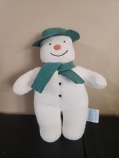 The Snowman Eden Plush Stuffed Toy 8 inch Christmas Holiday Raymond Briggs