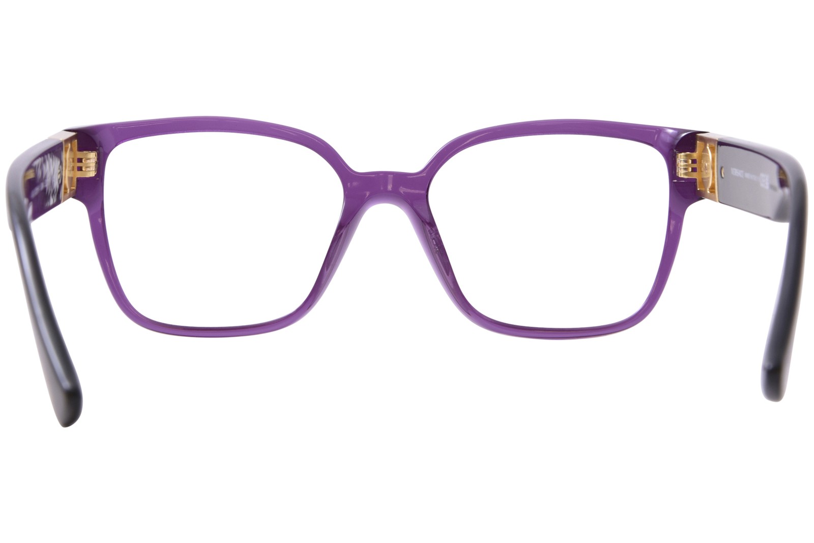 Versace VE3329B 5384 Eyeglasses Frame Women's Transparent Plum Full Rim 54mm thumbnail 4