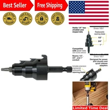 Klein Power Conduit Reamer – Efficient Tool for Quick 1/2-, 3/4-, 1-Inch Reaming