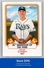Kevin Cash 2022 Topps Heritage #AW-8 Award Winners Tampa Bay Rays K36