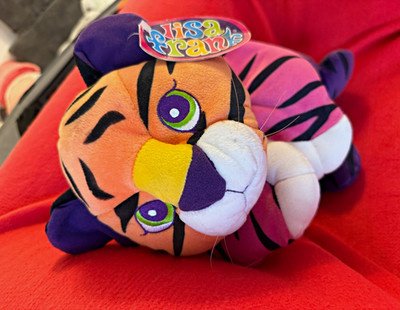 Lisa Frank Tiger - Forest - 1990 - sehr selten mit Etikett