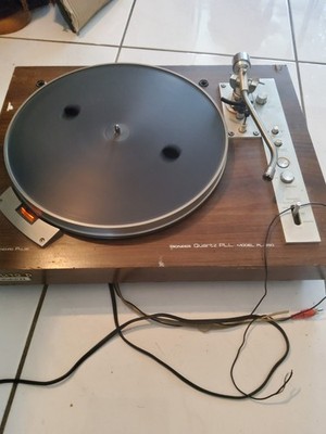 Pioneer Pl-550 Quartz Lock Manual Direct Drive  Turntable.as Is