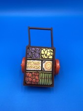 1980 Vintage Fisher Price Woodsey s Store 961 Squirrels Wagon And Vegetables 524