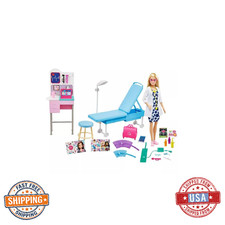Barbie Medical Doctor Deluxe Doll Playset - Inspiring Careers