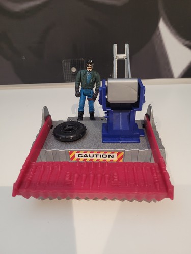 1987 Kenner M.A.S.K. Mask Pit Stop Catapult W/ Sly Rax -- Near Complete - Picture 7 of 7