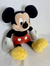 Disney Store Mickey Mouse Plush 12  Classic Mickey Stuffed Toy Genuine