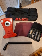 ALKO (AL-KO) No: 43 WHEEL LOCK - WITH FITTINGS, 2 KEYS & CARRY BAG -SEE PICS