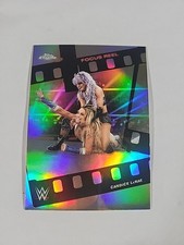 2026 Topps Chrome WWE Candice LeRae Focus Reel Refractor #FR-16 Smackdown