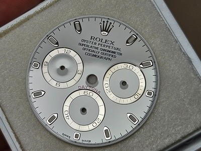 Rolex Genuine Steel Daytona White Chromalight APH Dial 116520