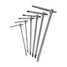 951/S6 Sliding T-Handle Hex Key Wrench Set | 6-Piece Metric Allen Wrenches (2...