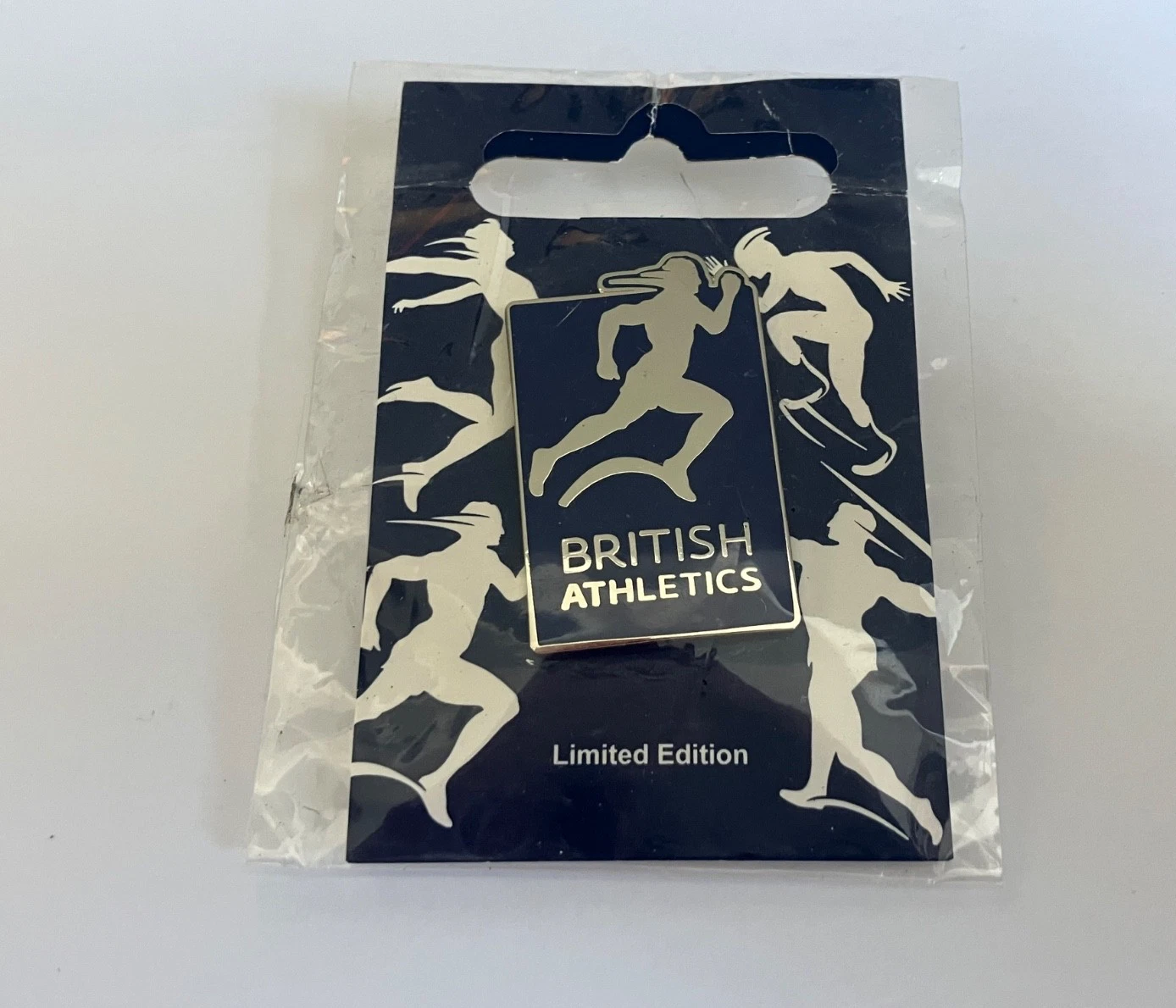 Vintage Original British Athletics Limited Edition Enamel Pin Badge