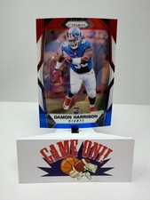 2017 Prizm Football Damon Harrison Red White Blue RC Card #120