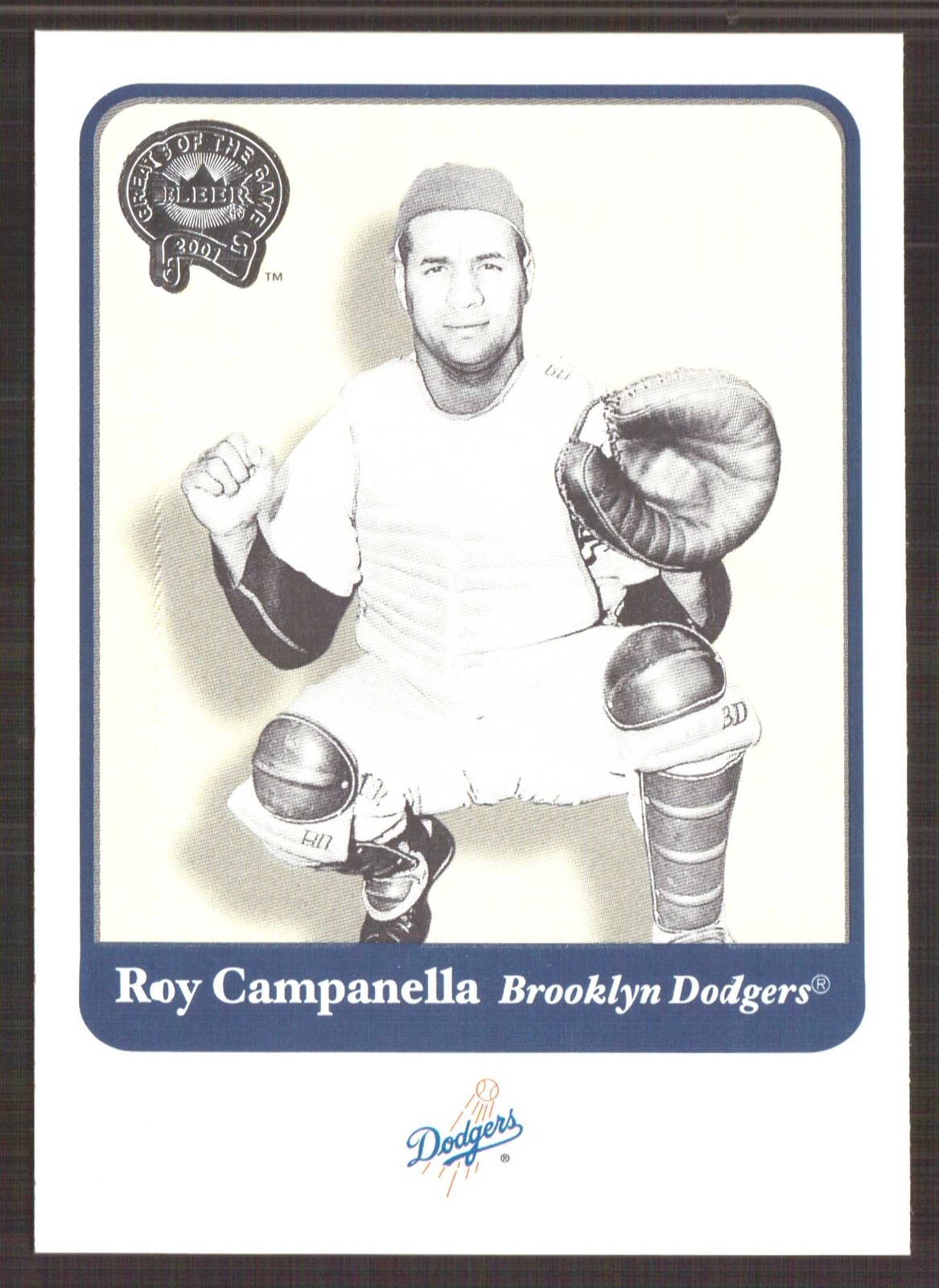 Roy Campanella #16 (Baseball Cards 2001 Fleer Greats) — is it worth grading?