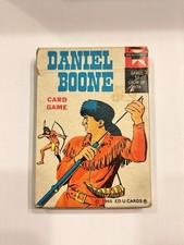 Daniel Boone Card Game Vintage 1965 Ed-U-Cards 35 Free Fast Shipping