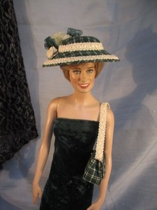 princess diana black dress hat The Princess of Wales wears a black veiled hat to the Birthright