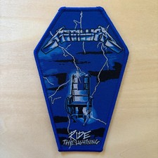 METALLICA - Ride the Lightning - Woven Sew On...