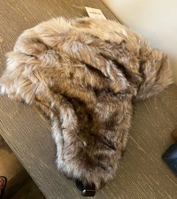 Goodfellow Men’s Faux Fur Winter Trapper Hat One Size NWT