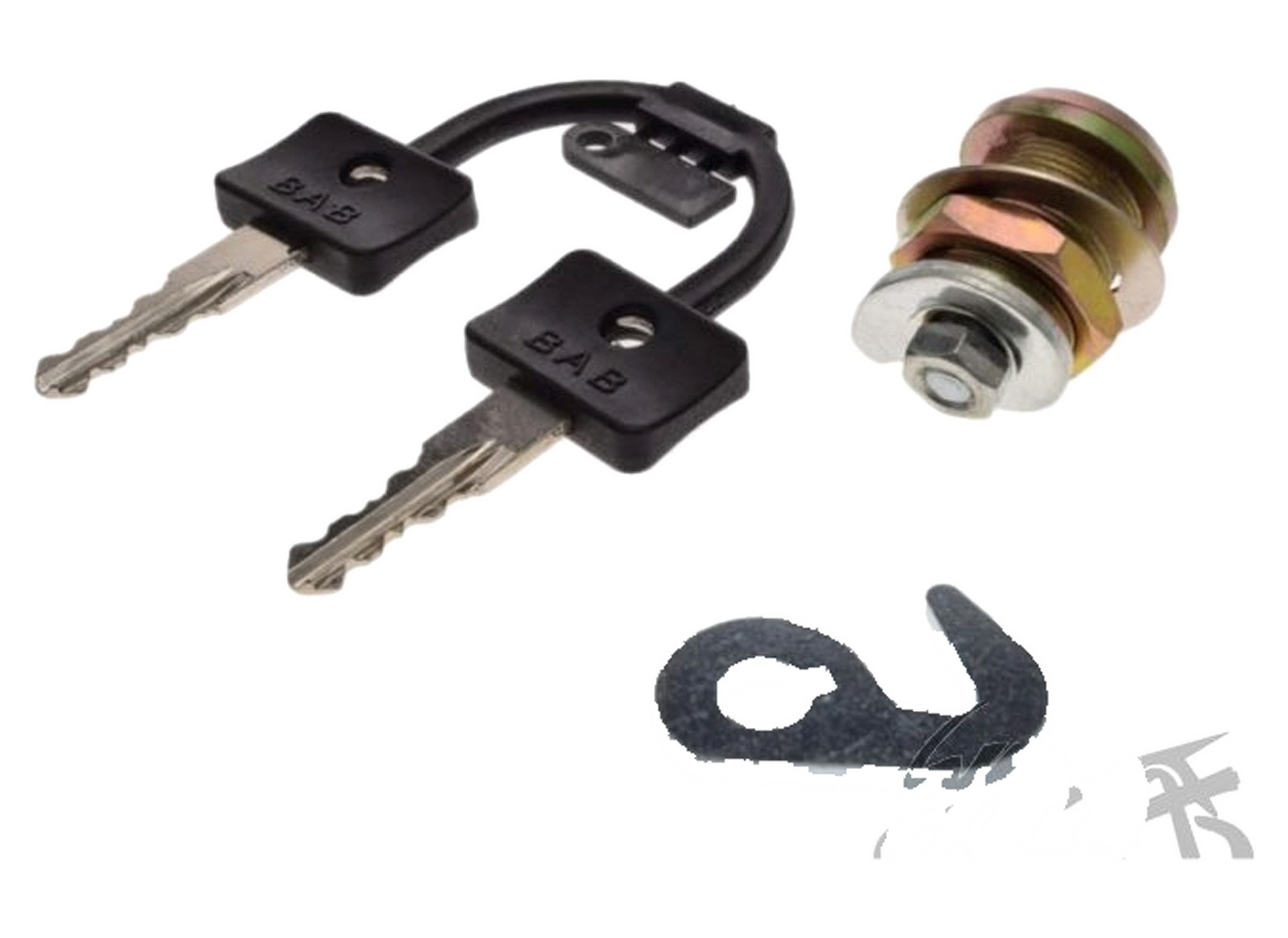 Couvercle serrure Simson SR4 idéal pour balades vintage et protection de selle Spatz Star