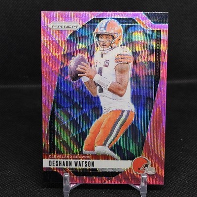 2024 Panini Prizm #64 Deshaun Watson Pink Wave